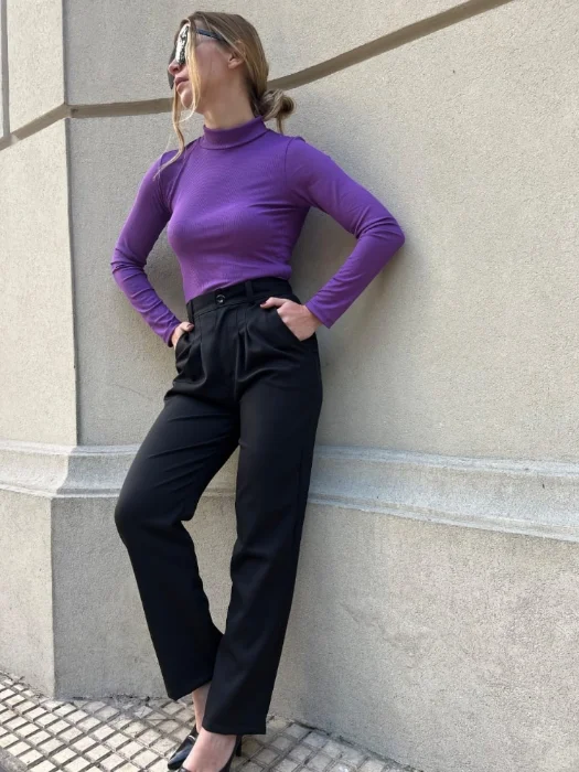 Pantalon Sactrero Negro Talle 2  3  4  5