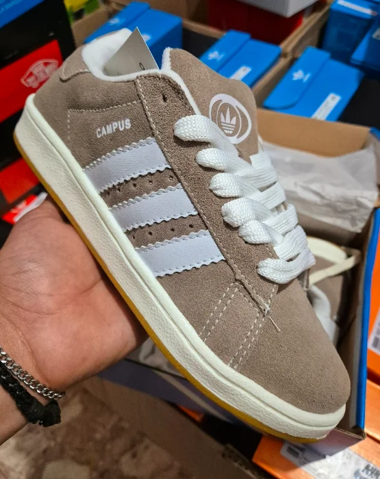 Campus Pro Beige Cuero Genuino