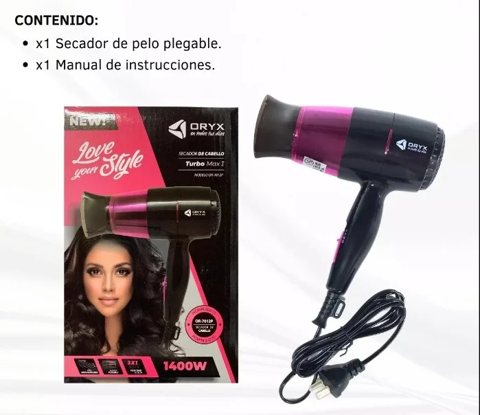 Secador de Pelo Oryx - Imagen 1