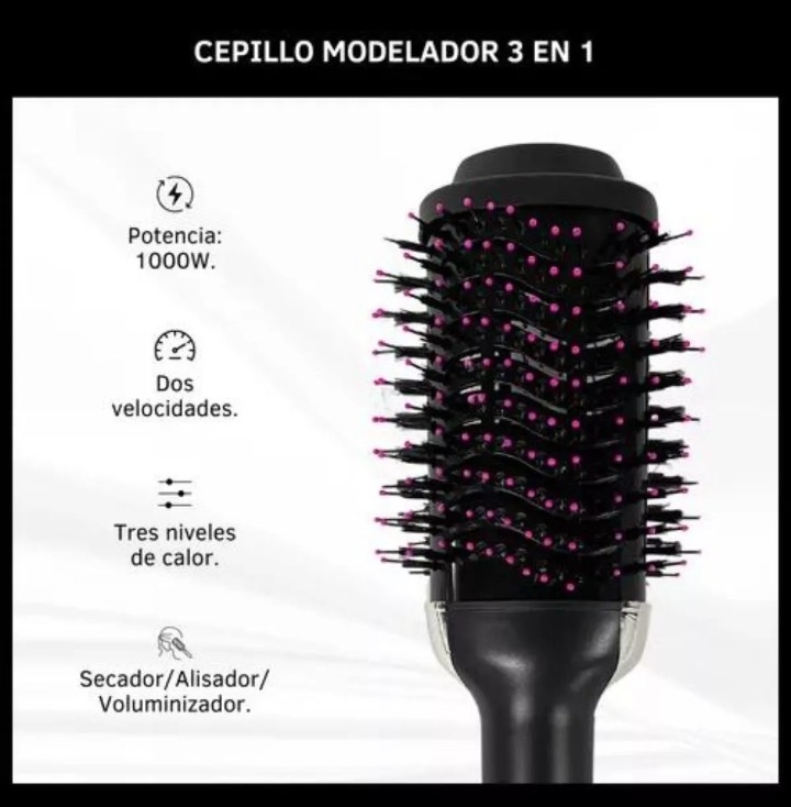 Cepillo Eléctrico Modelador 3 en 1 - Imagen 2