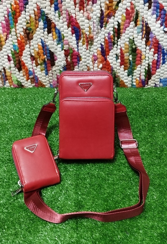 Porta Celular de Cuero Pu Excelente Calidad - Imagen 1