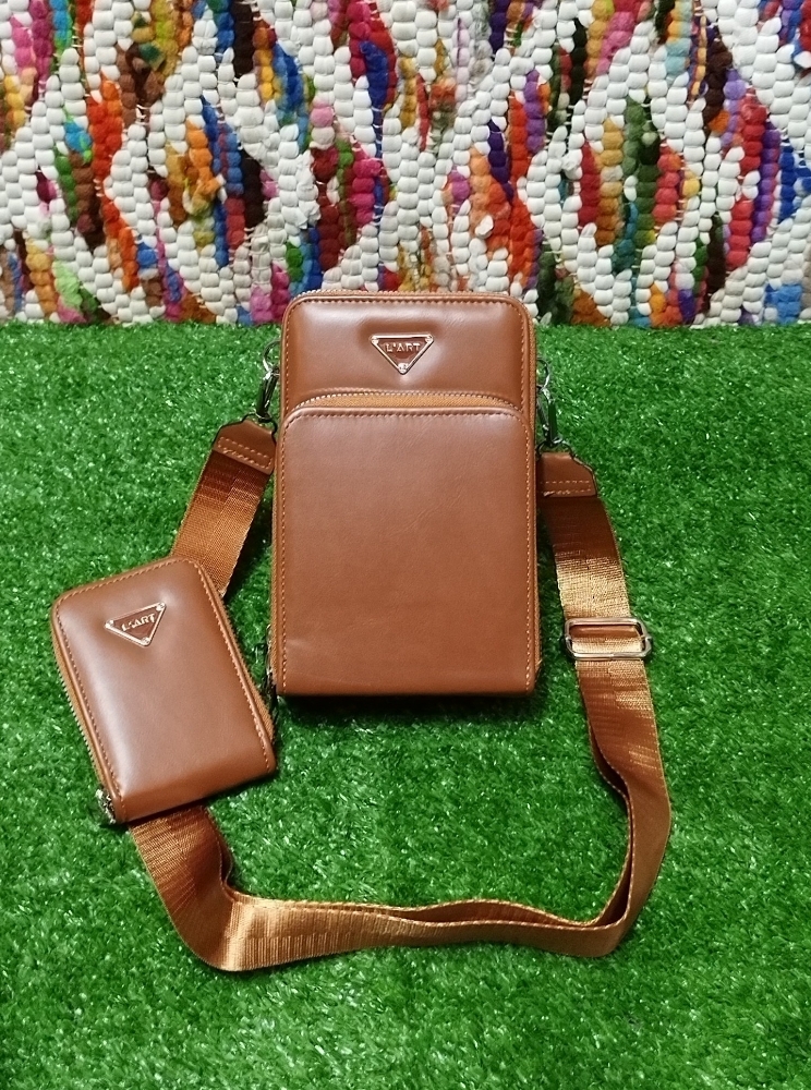 Porta Celular de Cuero Pu Excelente Calidad - Imagen 7