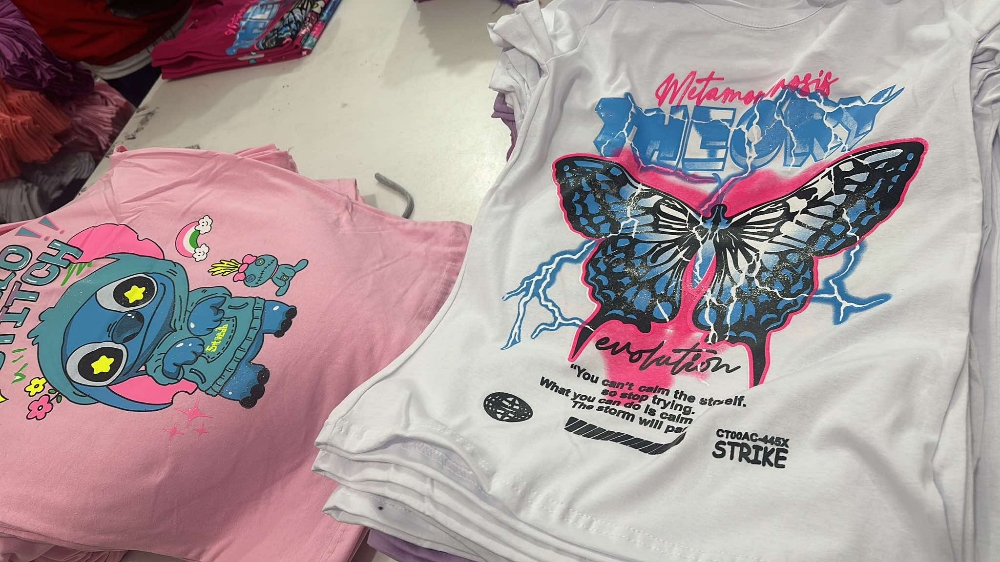 Remeras Juveniles Estampado Plastisol con Glitter - Imagen 3