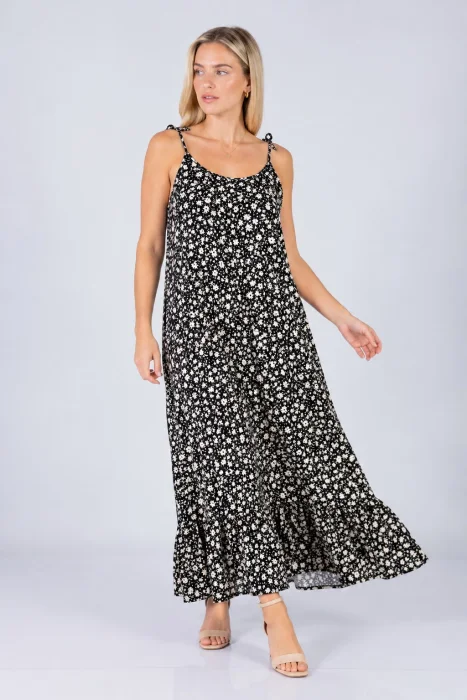 Vestido Largo Lino 2 al 6