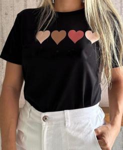 Remera de Algodón de Dama