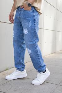 Pantalon Mom Azul - Miniatura 3