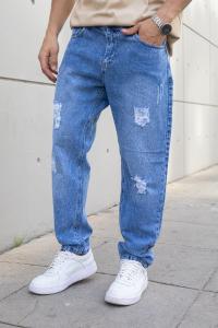 Pantalon Mom Azul - Miniatura 4