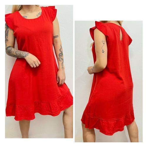 Vestido Lino Espandex