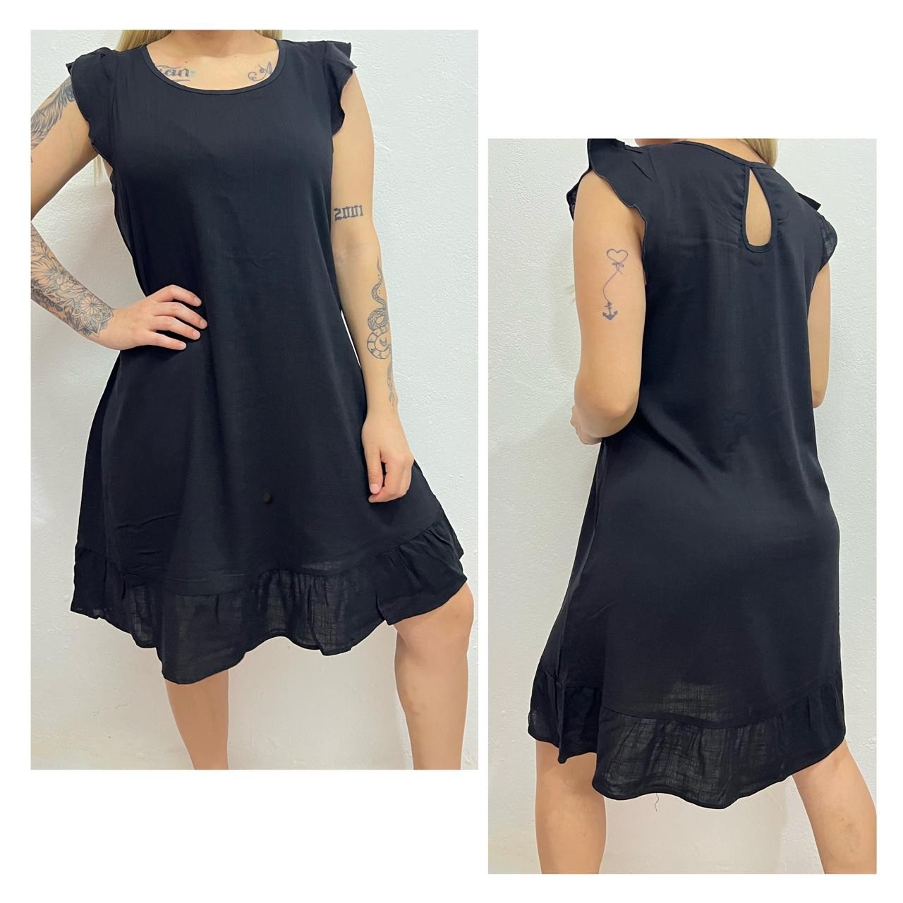 Vestido Lino Espandex - Imagen 5