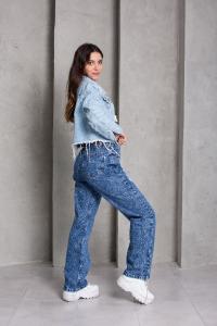 Jeans Mom Azul - Miniatura 4