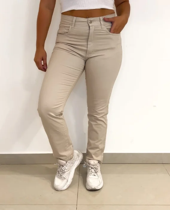 Pantalon Clasico Gabardina Recto
