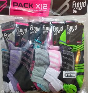 Pack X3 Medias Zoquete Algodón  Floyd