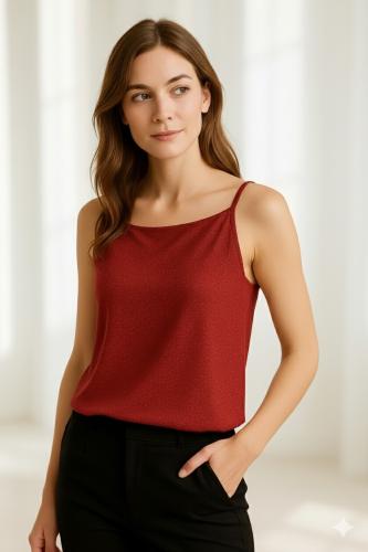 Musculosa Jersey C/ Brillo Tira
