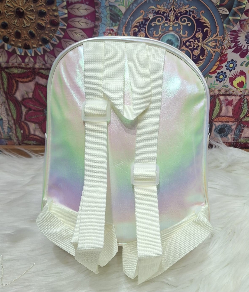 Mochilas de Nenas de Cuero Pu de Personajes con Glitter - Imagen 7