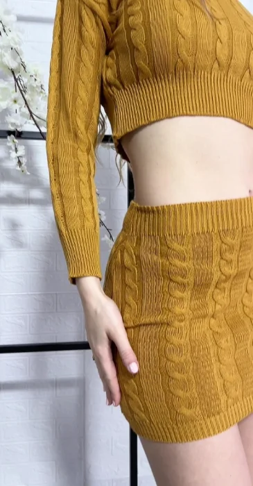 Conjunto Hilo Dember (terracota)