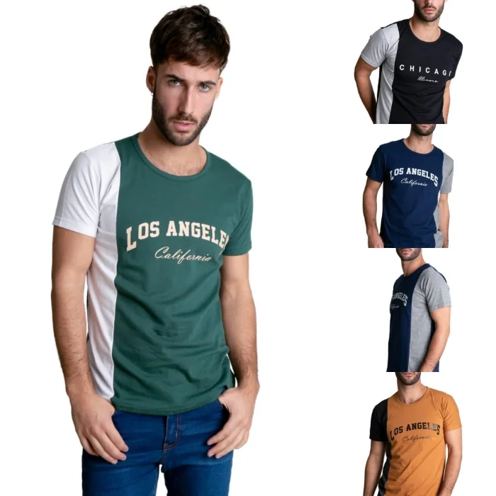 Remeras Combinada Mc