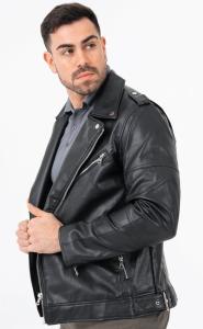 Campera Cuero Yd Hombre Chaqueta Leather la Tienda de Yuyu - Miniatura 2