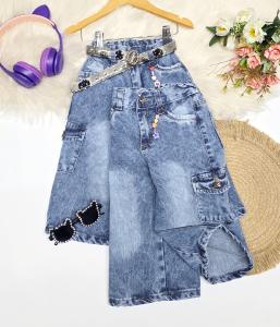 Pant Wide Leg Cargo Beba - Miniatura 3