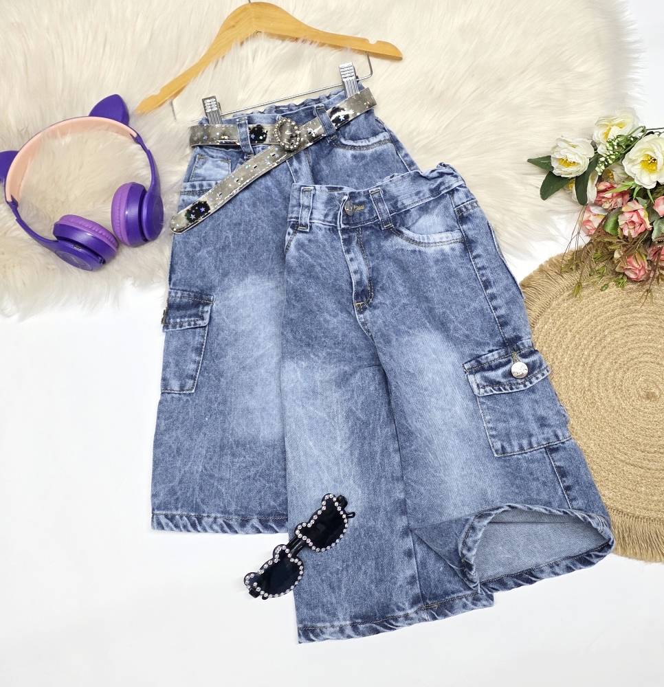 Pant Wide Leg Cargo Beba - Imagen 1