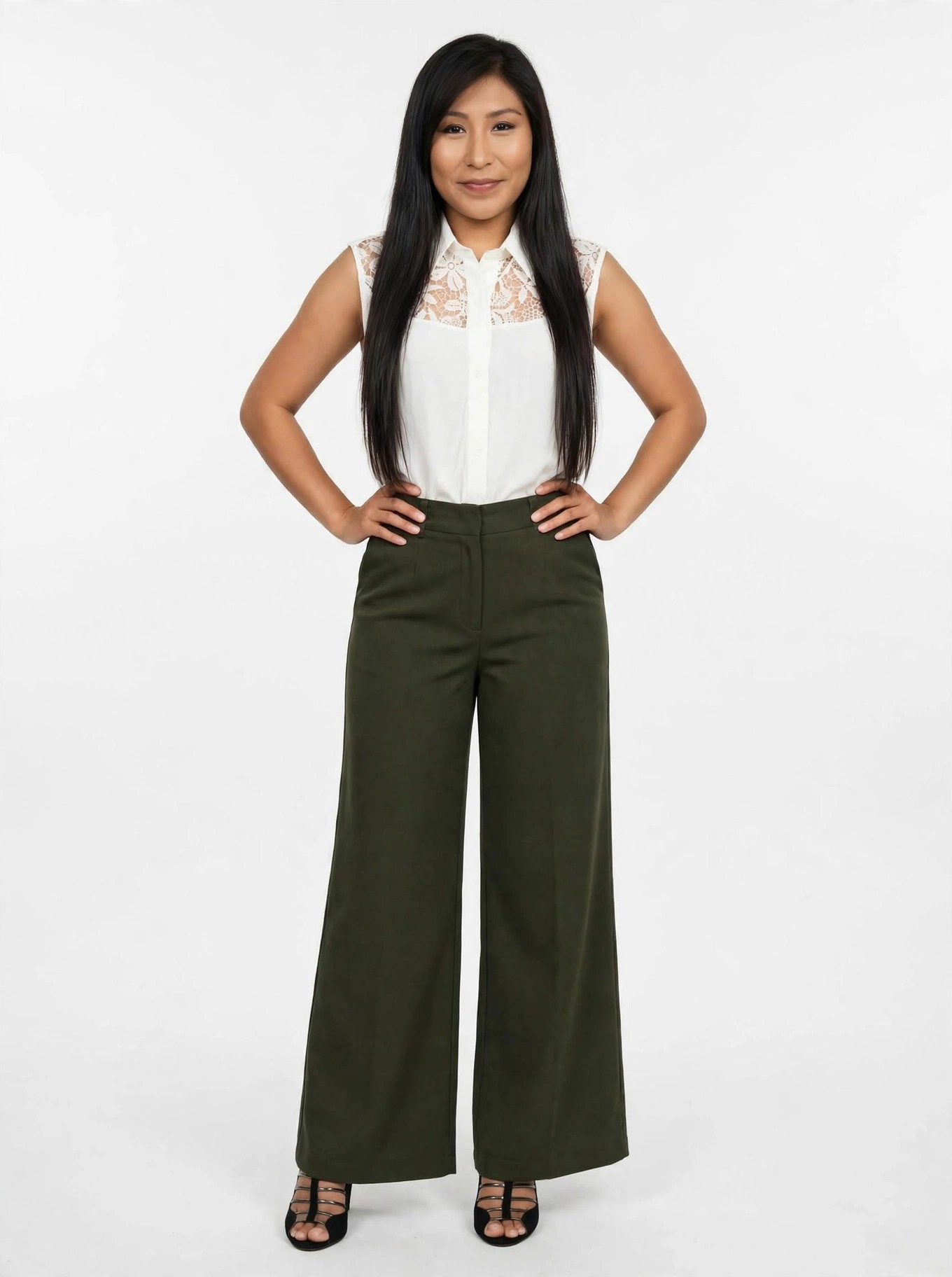 Pantalon  Sastrero Wide Leg - Imagen 2