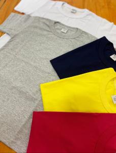 Remera Lisa - Color Blanco-negro-rojo-amarillo-azul-gris M - Miniatura 3