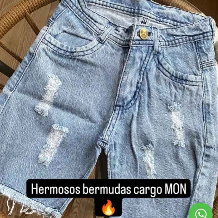 Short Mon con Roturas
