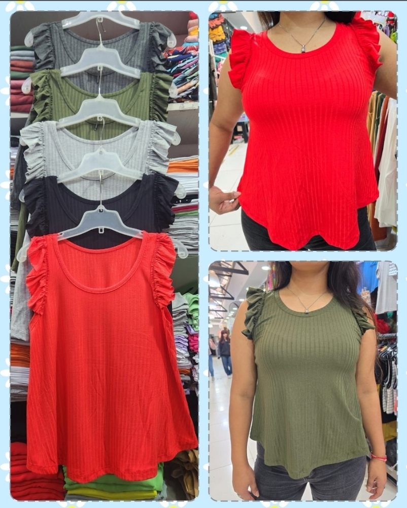 Remera Voladitos Morley Viscosa - Imagen 1