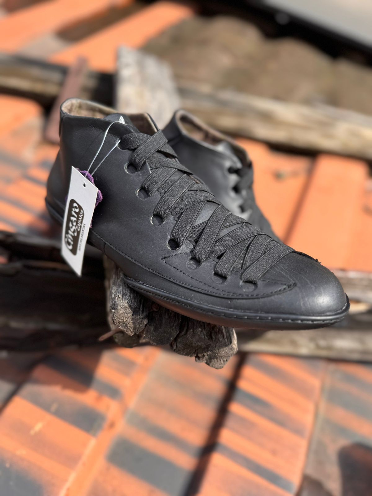 Zapatillas Mago Cuero Vacuno Suelas de Caucho - Imagen 3