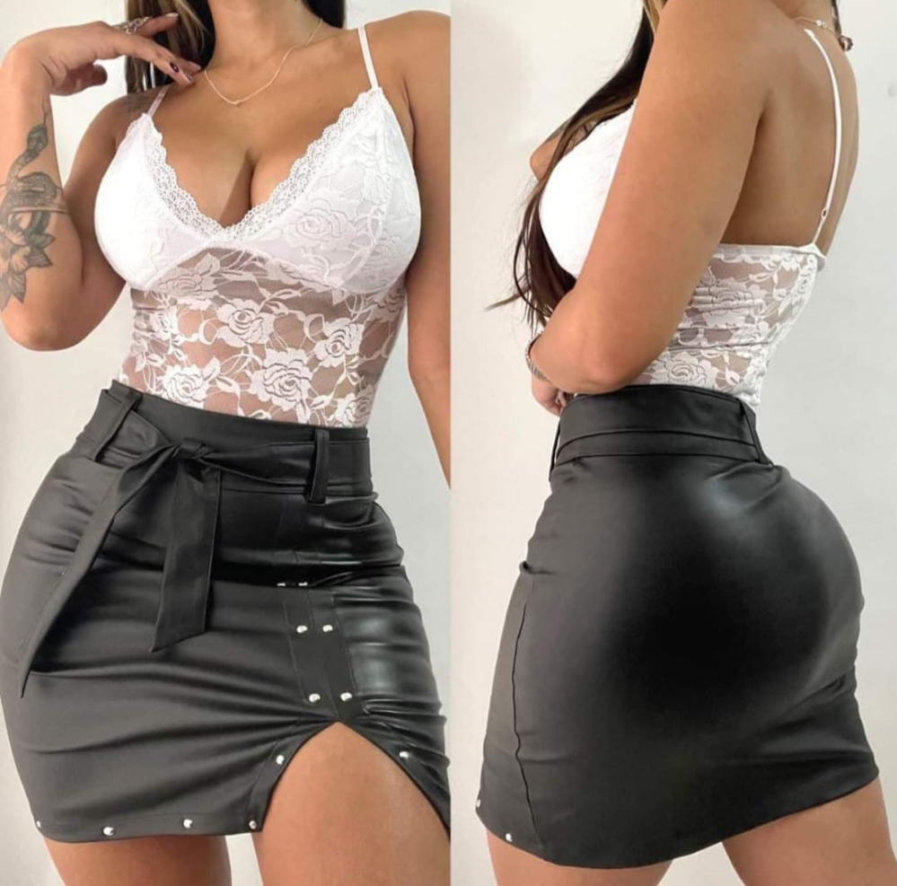 Pollera con Tachas - Imagen 1