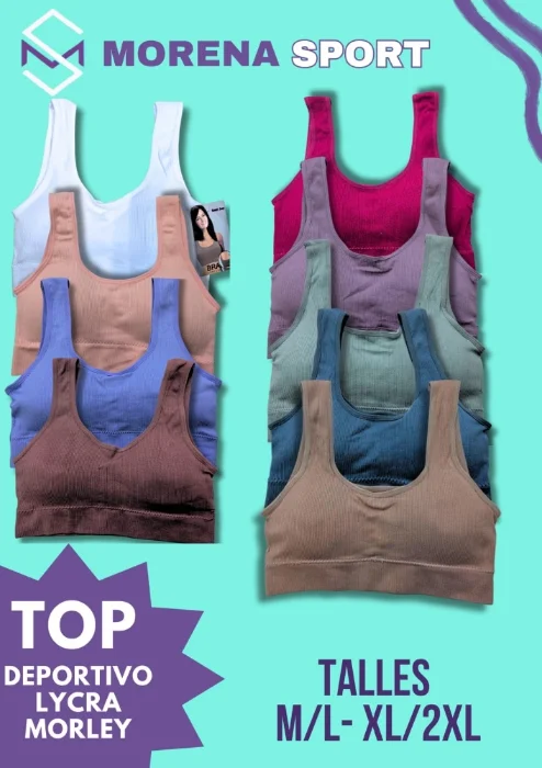 Top Deportivo de Morley Lycra