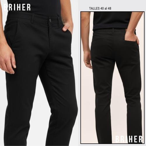 Pantalón Corte Chino de Gabardina - Miniatura 2