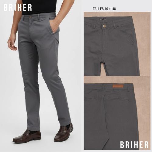 Pantalón Corte Chino de Gabardina - Miniatura 3