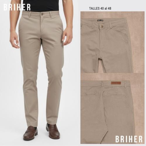 Pantalón Corte Chino de Gabardina - Miniatura 4