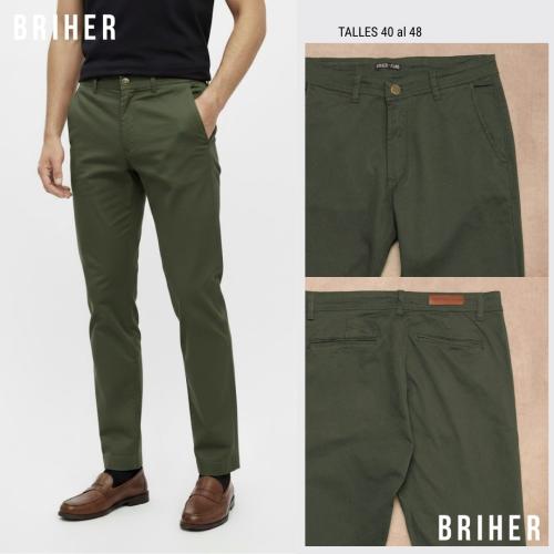 Pantalón Corte Chino de Gabardina - Miniatura 6