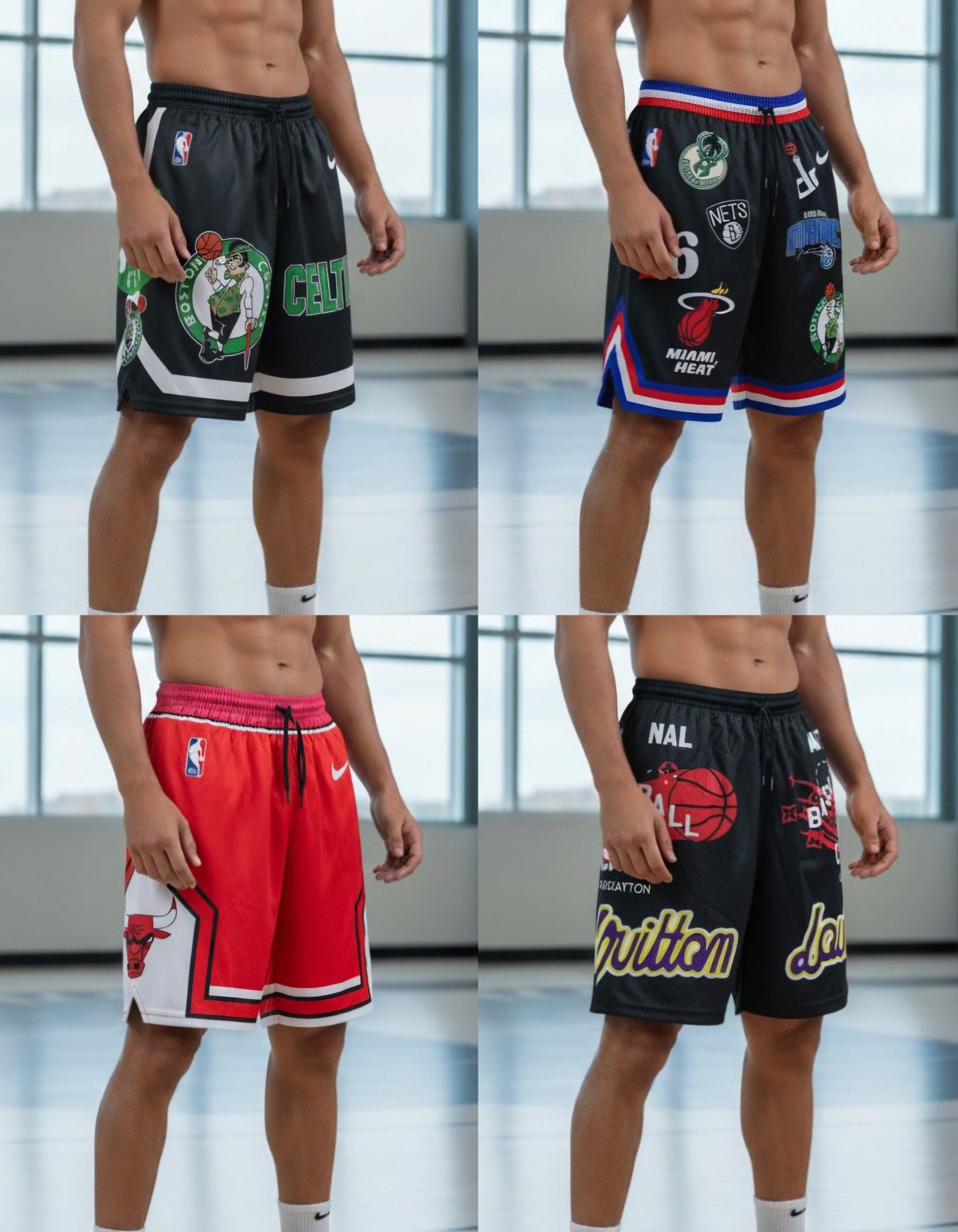 Shorts Nba (set Deportivo Sublimado ) - Imagen 3