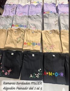 Remeras Dama Bordadas - Miniatura 4