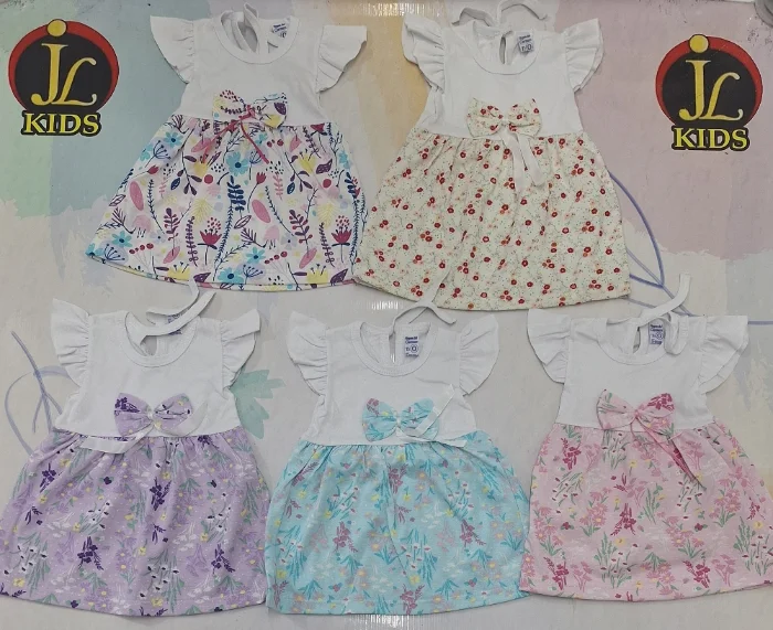 Vestido de Algodón  Estampado Beba