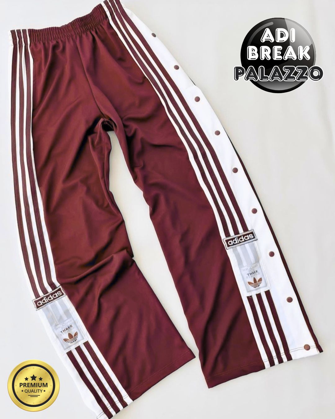 Pantalon Adidas Palazzo Adibreak Premium - Bordo - Adibreak%20Palazzo%20Bordo%20(4).jpg