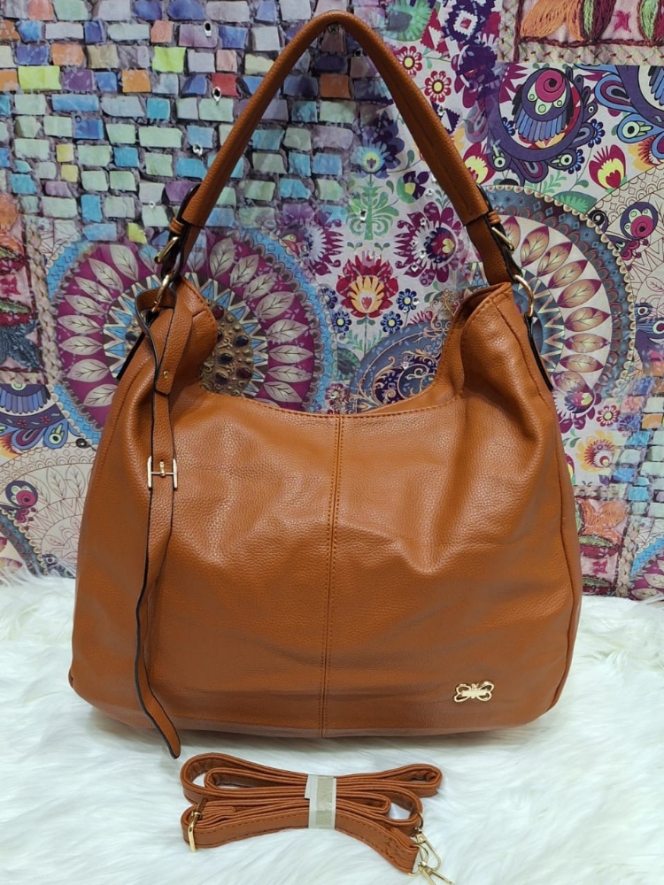 Cartera Grande de Cuero Pu Excelente Calidad Trae la Tira Larga - Imagen 2