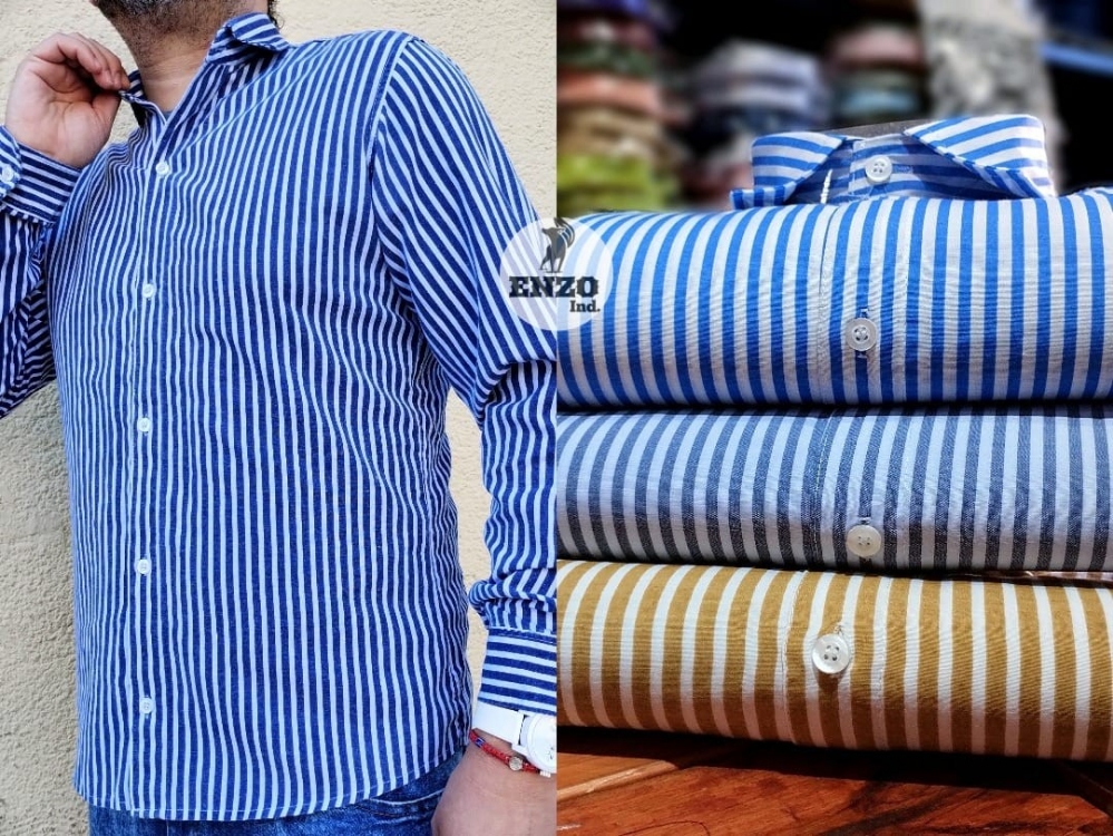 Camisas Rayitas Hombre - Imagen 4