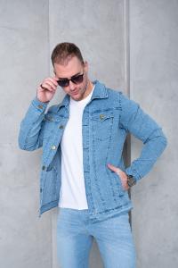 Campera Jeans Elastizada Celeste - Miniatura 3