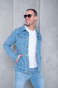 Campera Jeans Elastizada Celeste - Miniatura 4