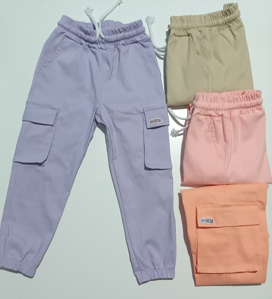 Joggis Cargo de Bengalina Elastisado de Niña - Imagen 3
