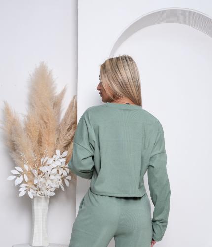 Crop Darlon Rib Oversize - Miniatura 2
