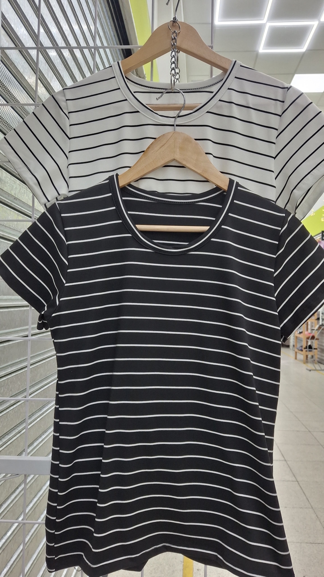 Remera Rayada X Talles - Modal Soft Hilo Color - Imagen 2
