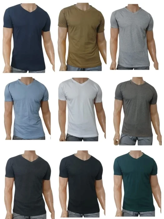 Remeras Escote en V