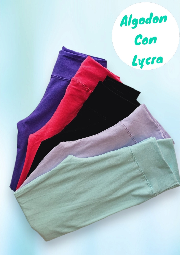 Calzas de Algodon con Lycra - Imagen 2