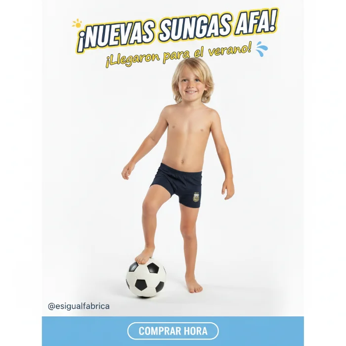 Sunga de Lyca . Anticloro Filtro Uv Varios Diseños. Mickey, Afa, Superheroes