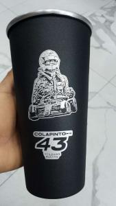 Vaso Fernet Grabado 1l de Aluminio Colapinto