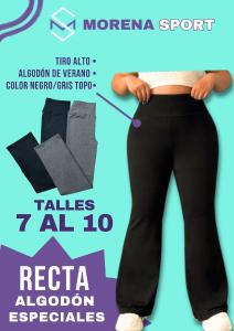 Recta Talles Especiales de Algodón